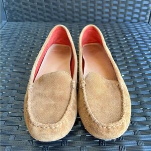 Ugg Milana Loafer Slip On Classic Chestnut Tan Suede Leather Women's Size 7